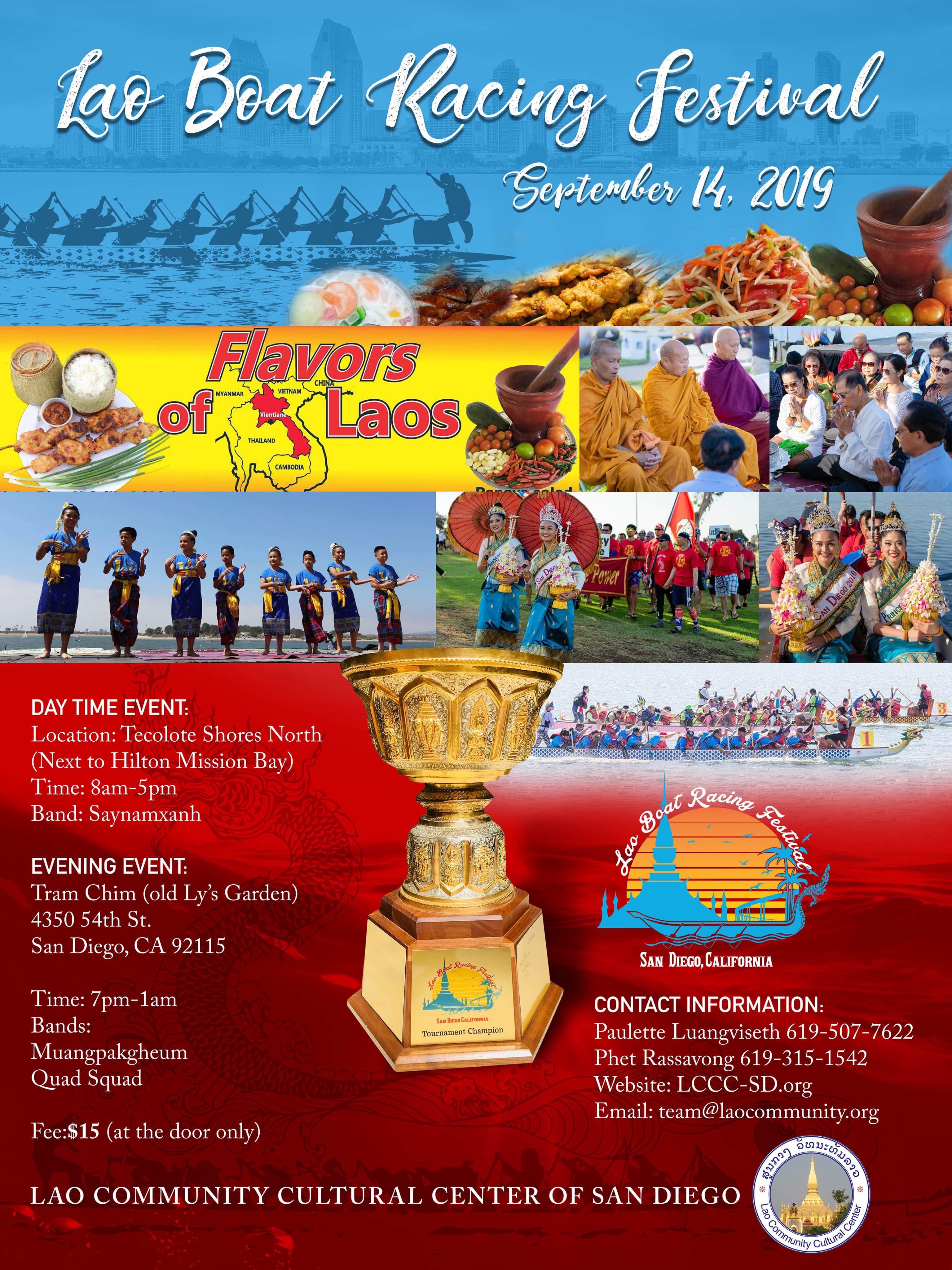 Lao Boat Racing 2019